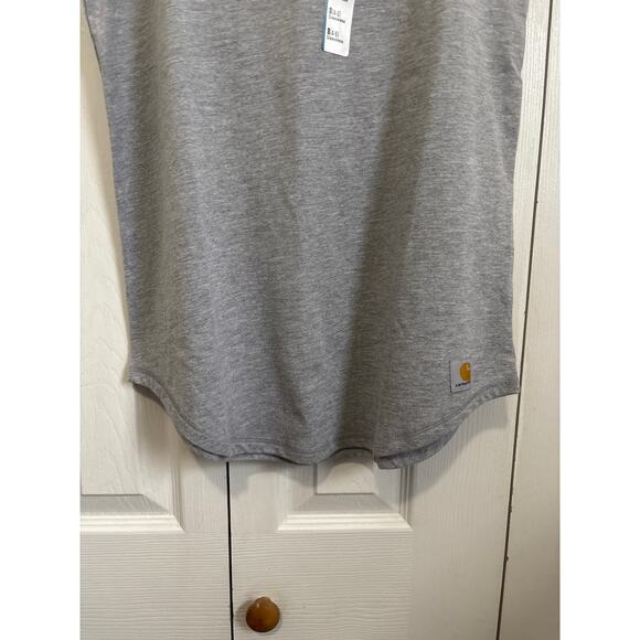Carhartt NWT Force Relaxed Fit Midweight Women's Gray Tank Small - Picture 3 of 10